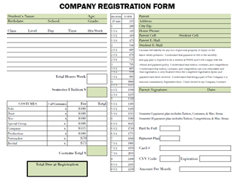 company registration form
